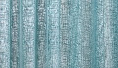   1.lichtblauw linnen projectgordijn transparant/in-between Flinn Artimo textiles